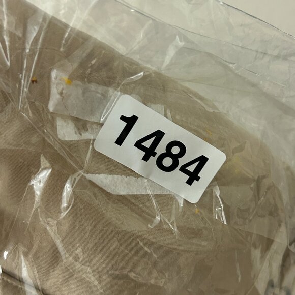 LRL Ralph Lauren ladies Lace up Blouse Large brown capsule career button front - Picture 10 of 11